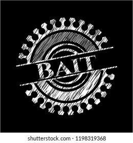 Bait chalkboard emblem
