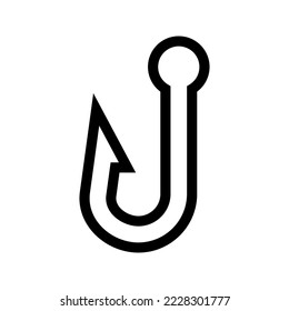 Ilustración de diseño del símbolo del vector del icono de cebo