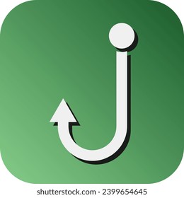 Bait Vector Glyph Gradient Background Icon For Personal And Commercial Use.
