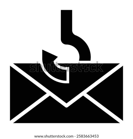 Bait Vector Glyph Icon Vector Design
