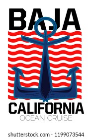 baja california ocean cruise,t-shirt design