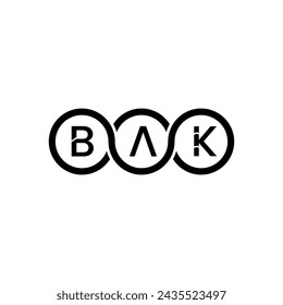 BAK Creative logo And Icon Design