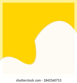 Bakcground Abstract. Yellow melt. Vector