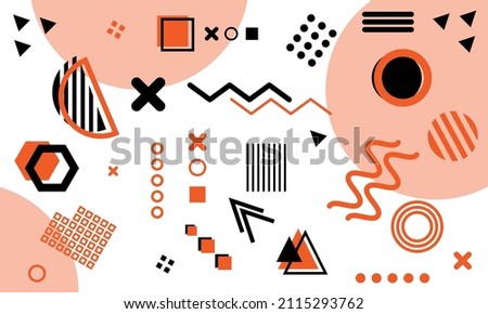 bakcground geometric abstrac, vektor bacground, for poster needs, social media posts etc