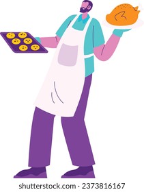 Bake Cookies Happy Thanksgiving Day