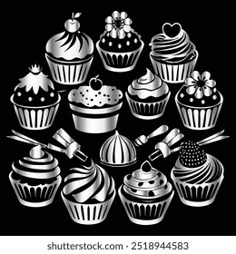 Bake Craft - Professional Baking Logo Design | Cooking, Pastry, and Bread Brand Identity Vector