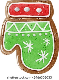 Bake cute cookies for Christmas.