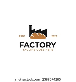 Bake Factory Logo Design Concept Vector Illustration Symbol Icon