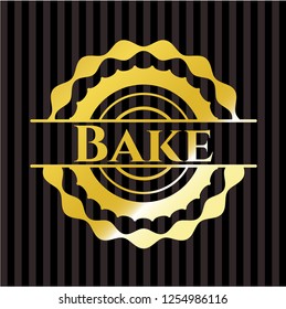 Bake golden emblem