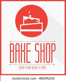 Bake Shop Logo Template Design Vector