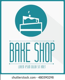 Bake Shop Logo Template Design Vector