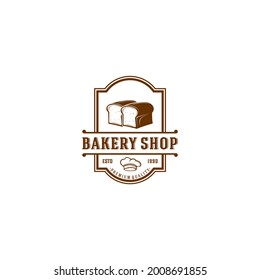 bake shop logo in white background