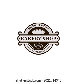 bake shop logo in white background