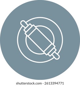 Bake vector icon. Can be used for printing, mobile and web applications.