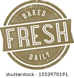 Baked Fresh Daily Bakery Sign