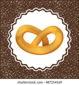 baked goods daily fresh vector illustration design