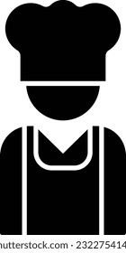 baker chef people person user Glyph