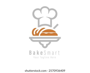baker icon or logo isolated sign symbol with noodle on a plate with chopstick and catering