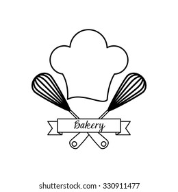 Baker Service design, vector illustration eps10 graphic 