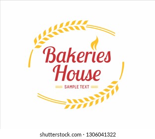Bakeries House Logo Design