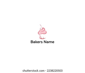 Bakers Logo. Sauberes professionelles Logo. 