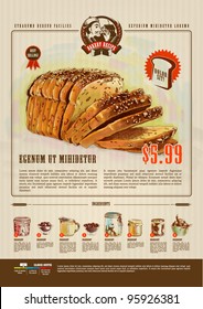 Bakery Advertisement Design Template