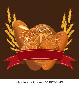 bakery  background, bread house, bakery banner, homemade bakery