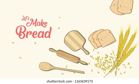 Bakery Background Illustration