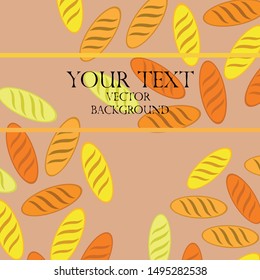 Bakery background. Line graphics. The collection of bread. Bread House. Engraving top view illustration. Vector illustration