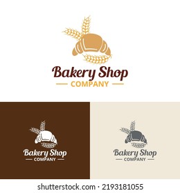 Bakery badge or label retro vector illustration. loaf store, food market, cafe, restaurant etc. Vector Illustration