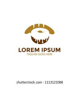 Bakery badge logo template. Vector illustration