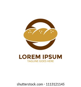 Bakery badge logo template. Vector illustration