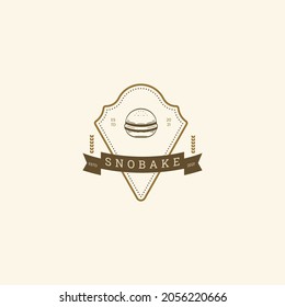Bakery-Badge-Premium-Logo, Vektorgrafik