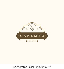 Bakery badge premium logo vector