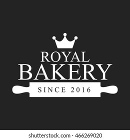Bakery badge vector illustration