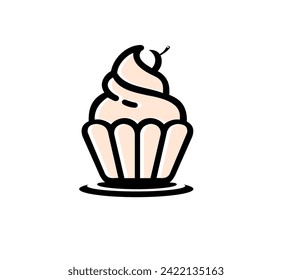 Bakery and Best Desserts Shop Logo Design Element