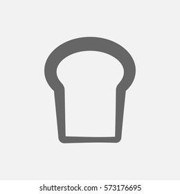 Bakery Bread food , vector icon
