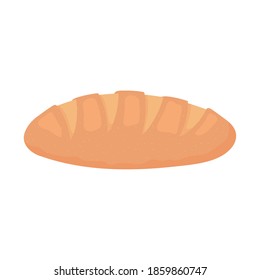 bakery bread fresh food icon isolated design vector illustration