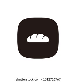 Bakery bread icon sign symbol