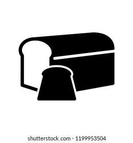Bakery bread icon templates