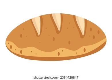 bakery bread illustration vector isolated