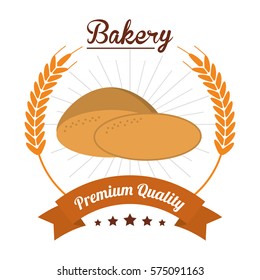bakery bread premium quality label