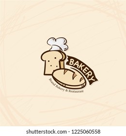 bakery bread  reataurant brand logo symbol icon graphic design