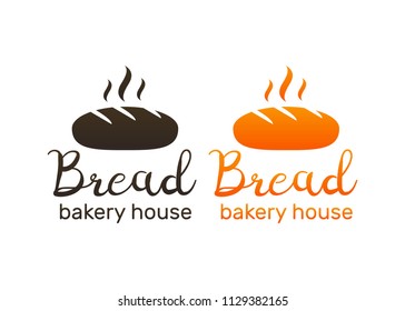 Bakery and bread shop logos, labels and badges