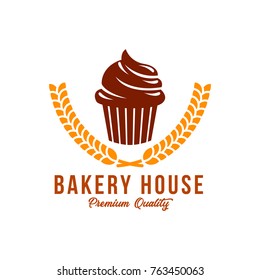 bakery and bread shop logos, labels, badges and design elements