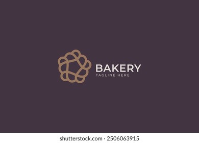 Bakery Bread Store Logo Brand Identity Simply Minimalist Concept