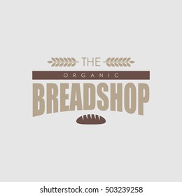 BAKERY BREAD VINTAGE OLD LOGO TEMPLATE