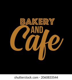 Logo de la unidad de letras 'Panadería y café'.