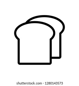 Bakery and cake icon. Single high quality bakery and cake related icon. Isolated bakery and cake symbols in white background. Graphic icons element
