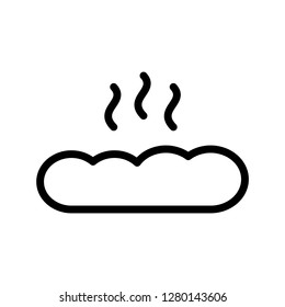 Bakery and cake icon. Single high quality bakery and cake related icon. Isolated bakery and cake symbols in white background. Graphic icons element
